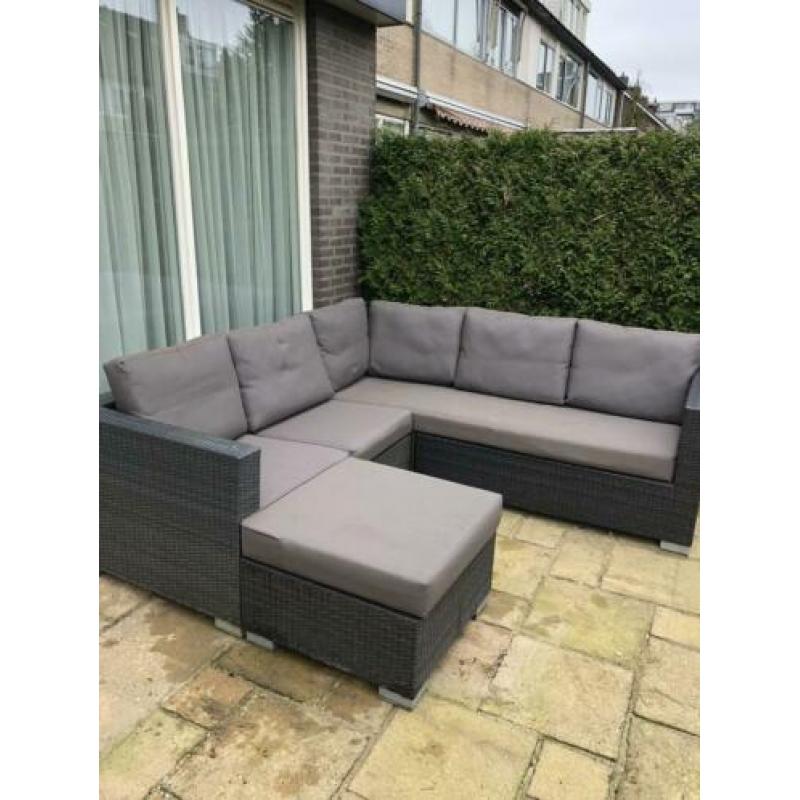 Wicker Loungeset met all weather kussens