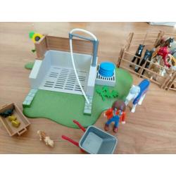 Paardenmanege Playmobil met veel extra's