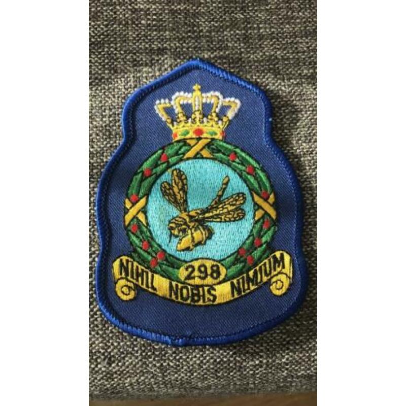 Crown kroon badge 298 sqn kleine versie
