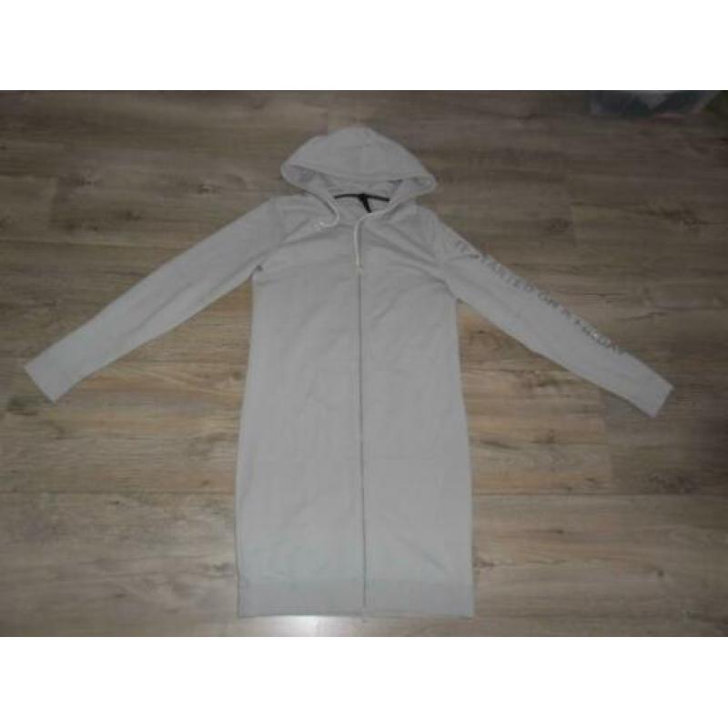 10 Days Amsterdam Licht Groen/Grijs Lang Vest Maat 2 =40/42