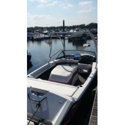 Ski Nautique allround familie/wakeboard boot met boottrailer