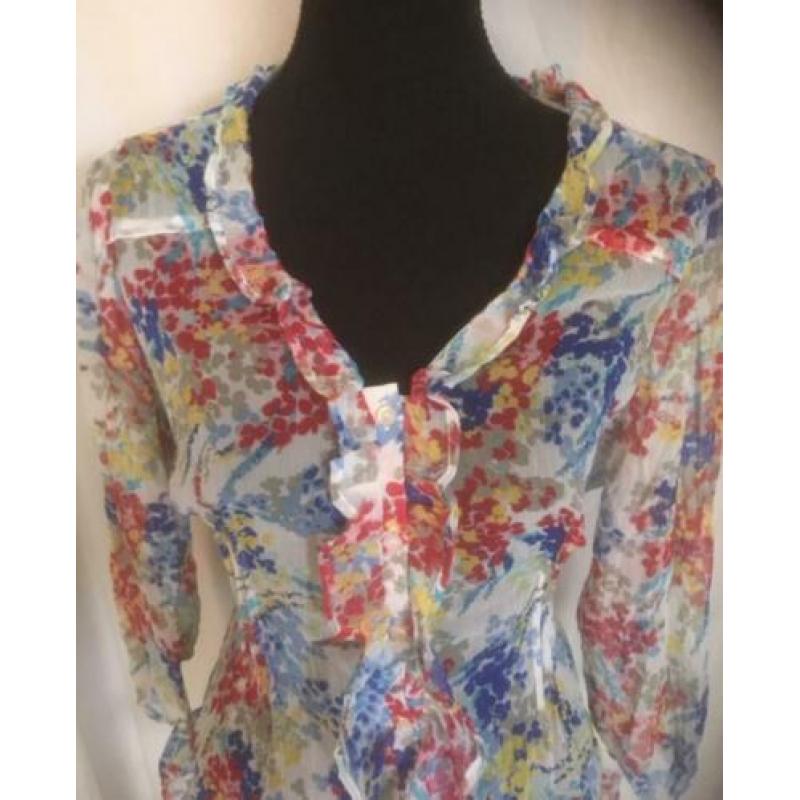 Vrolijke blouse van MISS ETAM..mt:40