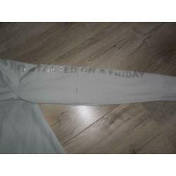 10 Days Amsterdam Licht Groen/Grijs Lang Vest Maat 2 =40/42