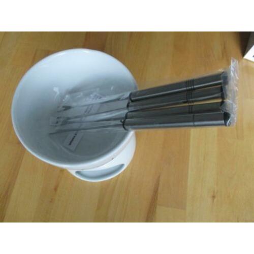 chocolade fondue set NIEUW in doos, ook leuk als kado