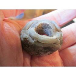 35x31x21mm geode agaat steen,