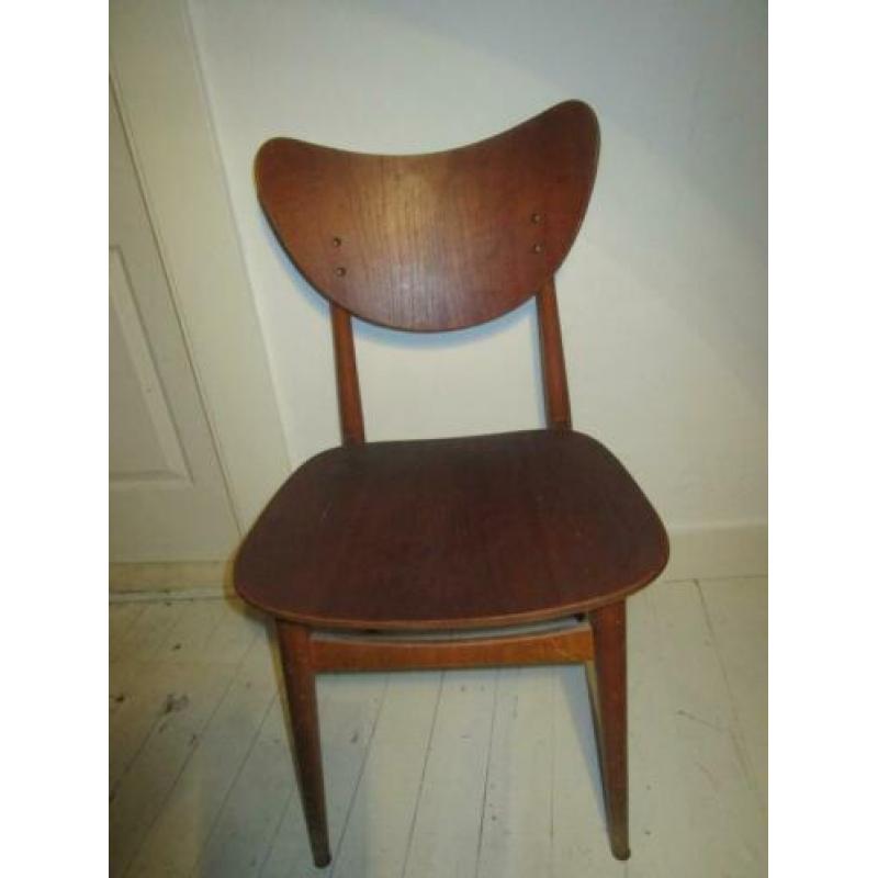 Vintage Plywood stoeltje Deens, Pastoe ?