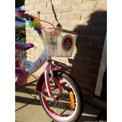 Meisjesfiets roze 16 inch