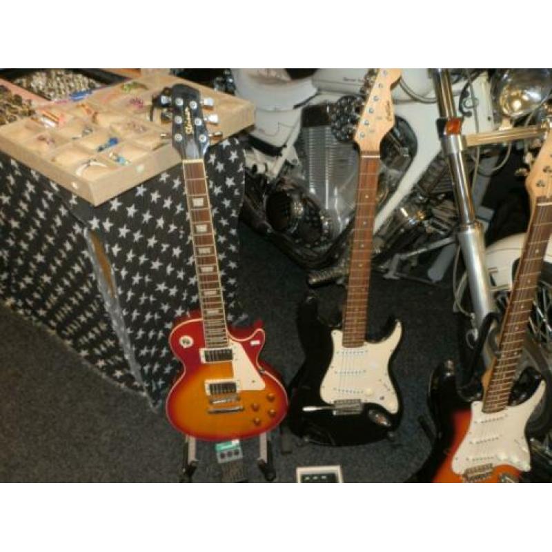Electrische gitaren Steiner Richwood Yakima Collins partij