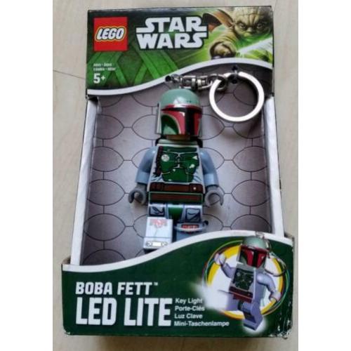 Star Wars Lego Boba Fett LED Lite *NIEUW* sleutelhanger