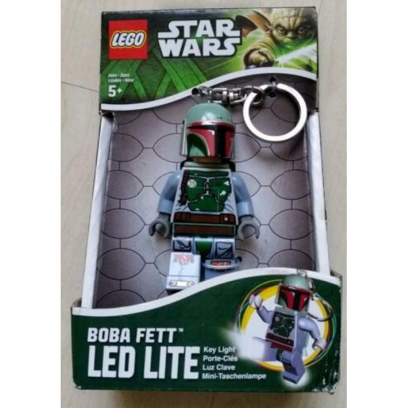 Star Wars Lego Boba Fett LED Lite *NIEUW* sleutelhanger