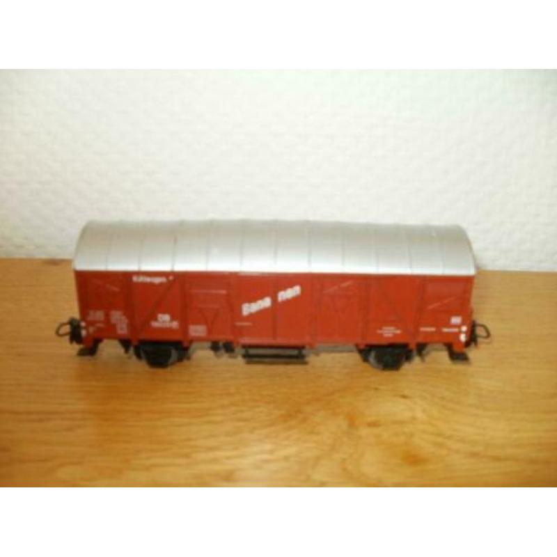 Marklin Ho no 4637 grote bananenwagon zonder o.v.p.