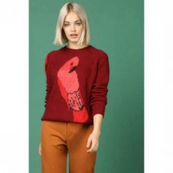 Prachtige party parrot trui Fabienne Chapot maat XS,S,M en L