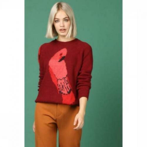 Prachtige party parrot trui Fabienne Chapot maat XS,S,M en L