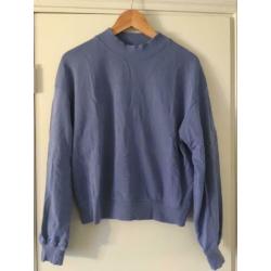 Lavendel blauwe trui Weekday mt S