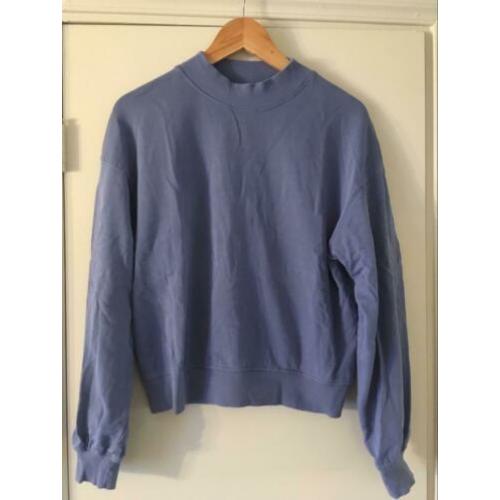 Lavendel blauwe trui Weekday mt S
