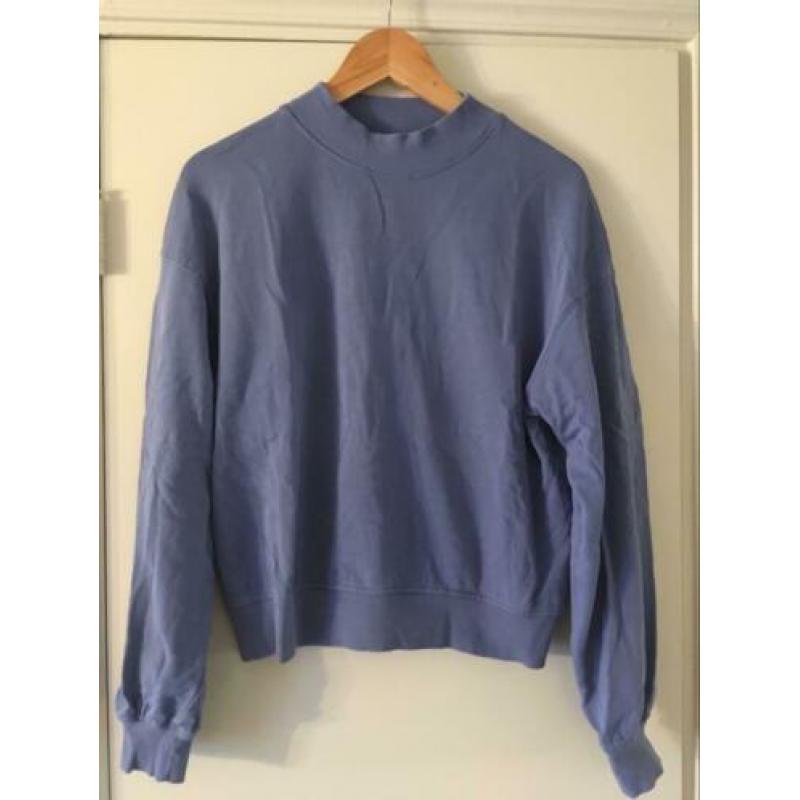 Lavendel blauwe trui Weekday mt S