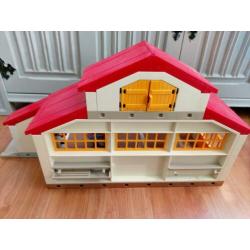 Paardenmanege Playmobil met veel extra's