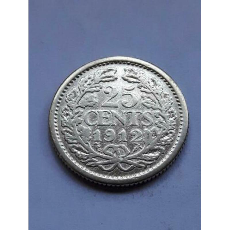 25 Cent 1912 Zilver (3)