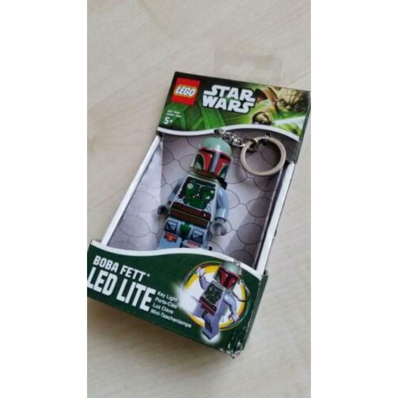 Star Wars Lego Boba Fett LED Lite *NIEUW* sleutelhanger