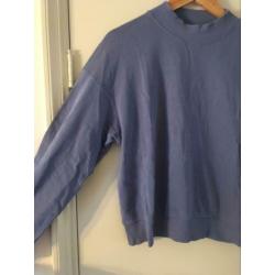 Lavendel blauwe trui Weekday mt S