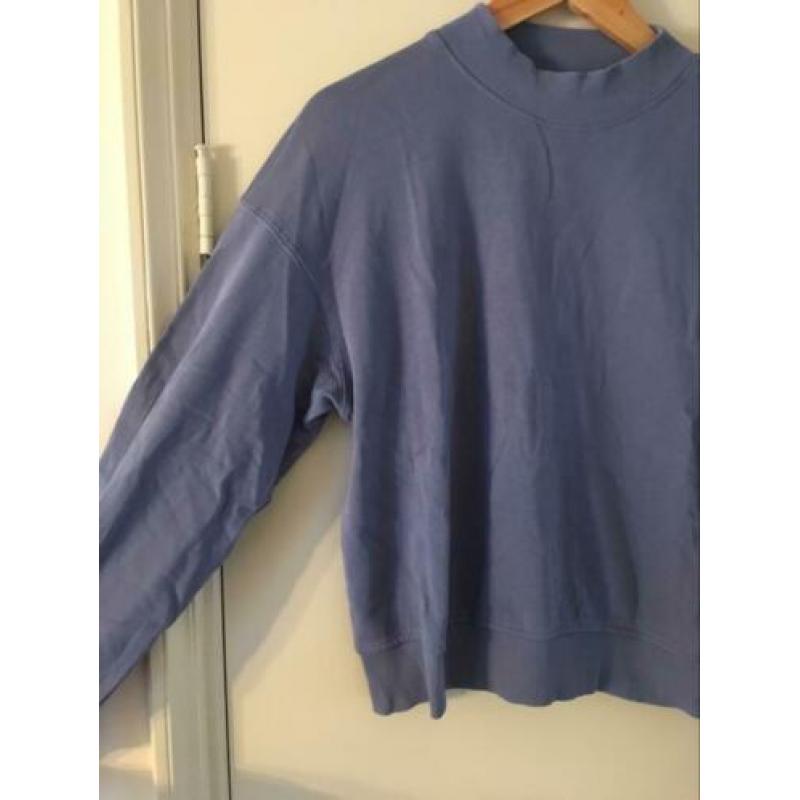 Lavendel blauwe trui Weekday mt S