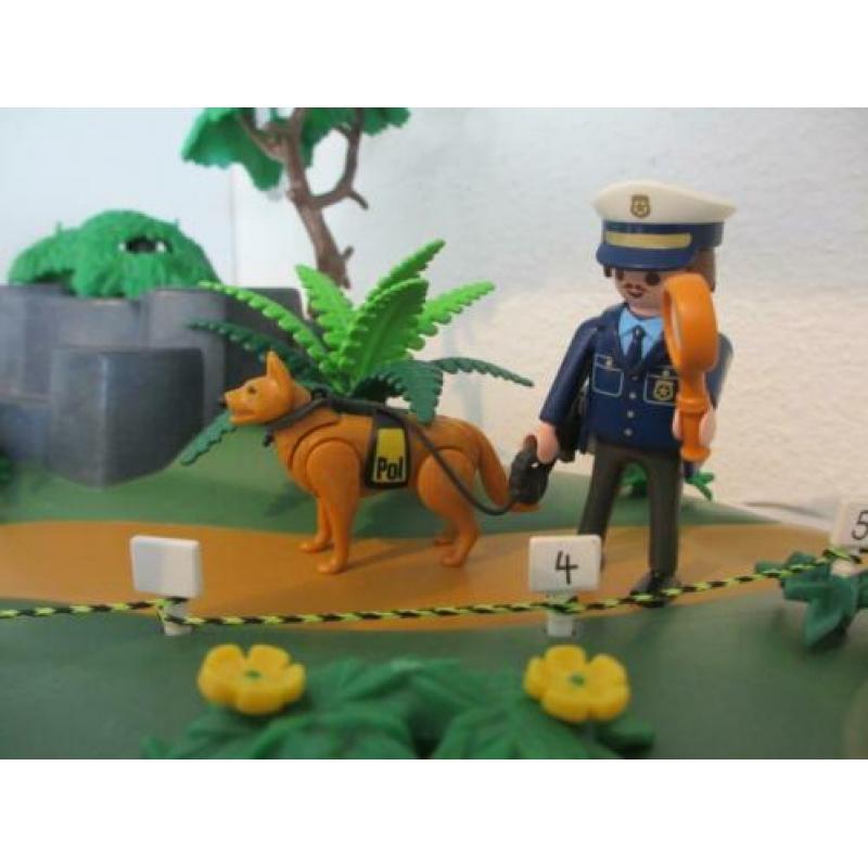 Playmobil sporen onderzoek