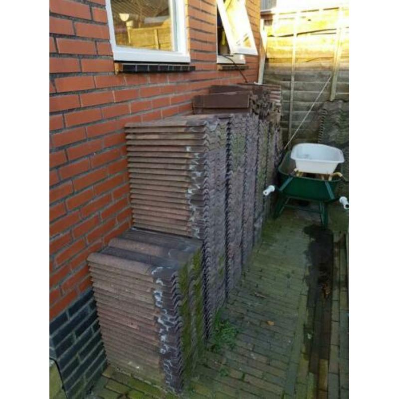 Dakpannen sneldekkers ongeveer 150 stuks