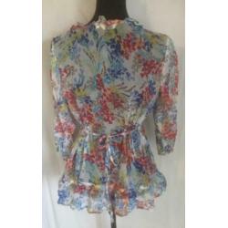 Vrolijke blouse van MISS ETAM..mt:40