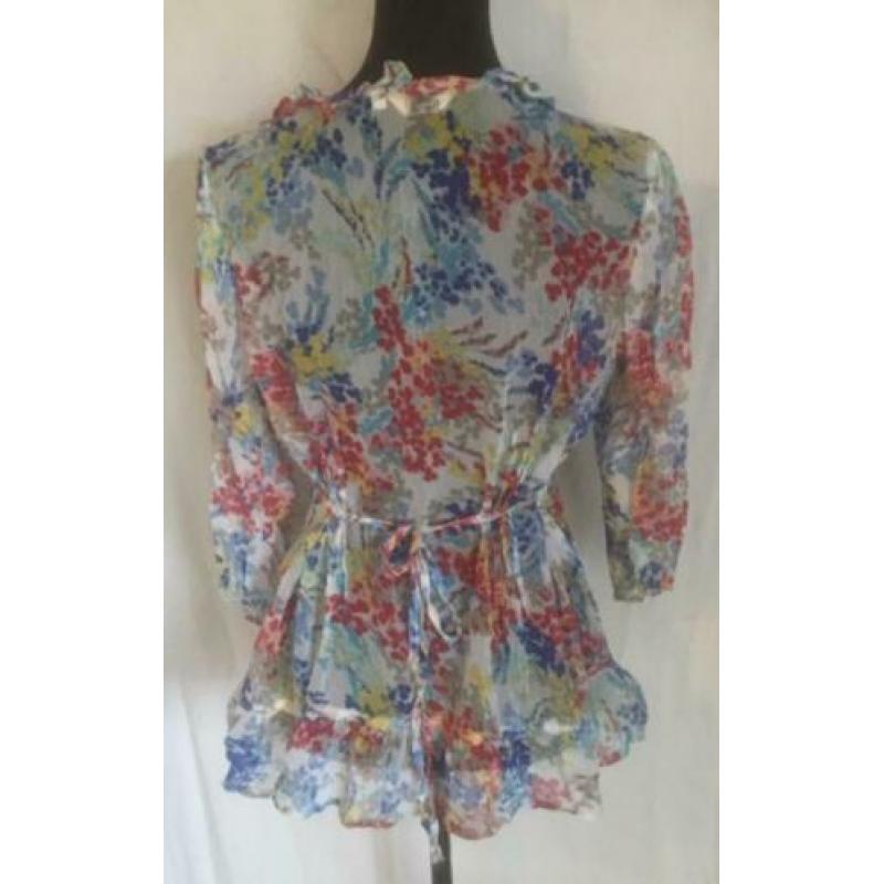 Vrolijke blouse van MISS ETAM..mt:40
