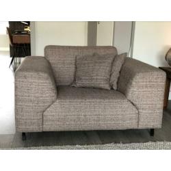 Fauteuil Beige gemêleerd