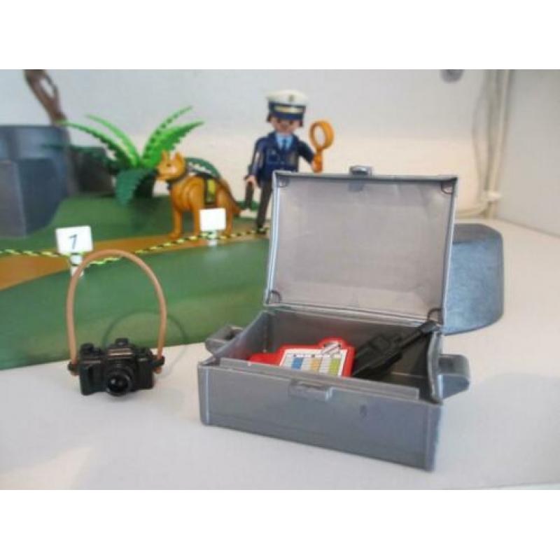 Playmobil sporen onderzoek