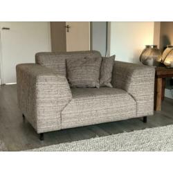 Fauteuil Beige gemêleerd