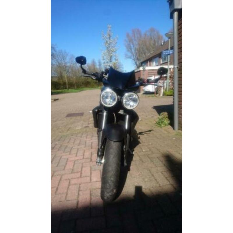 Speed triple 2010 metallic zwart!!
