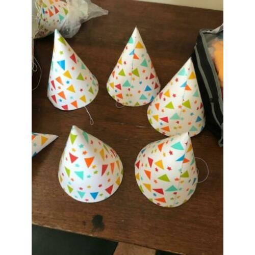 papieren feest hoedjes Hema