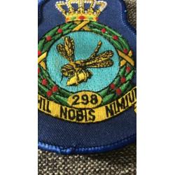 Crown kroon badge 298 sqn kleine versie