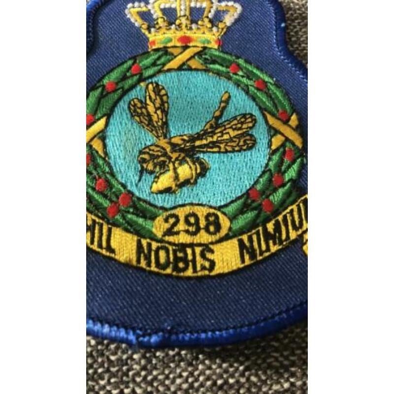 Crown kroon badge 298 sqn kleine versie