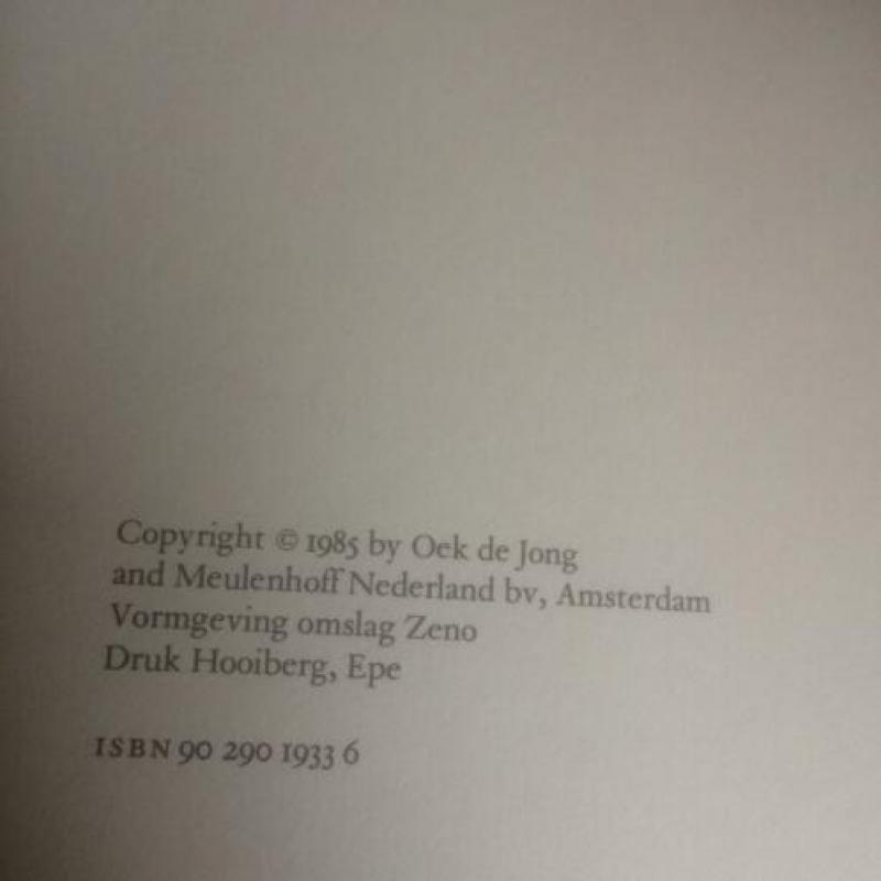 Oek de Jong: Circel in het gras (1985, 1e) + De geit (1989,