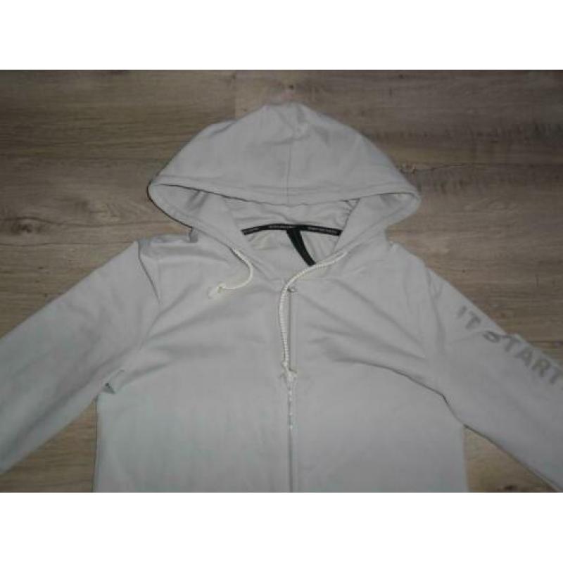 10 Days Amsterdam Licht Groen/Grijs Lang Vest Maat 2 =40/42