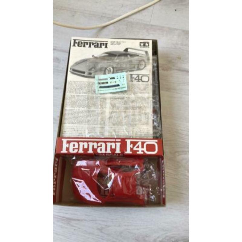 Unieke Kans tamiya Ferrari F40 1/24
