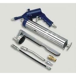 Pneumatische- en Handmatige Vetspuit incl. acc.