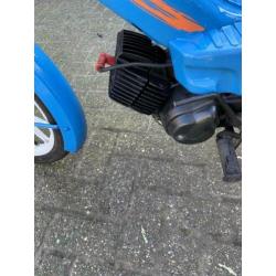 Zeer nette Tomos a35 blauw kenteken