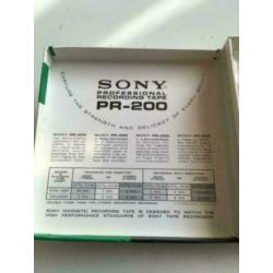 Sony professional recording tape PR-200