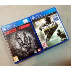 Diverse games ps2, xbox 360, ps4, Envolve, call of duty,