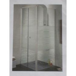 Saniscape Intense Line Chrome Douchecabine Compleet Nieuw