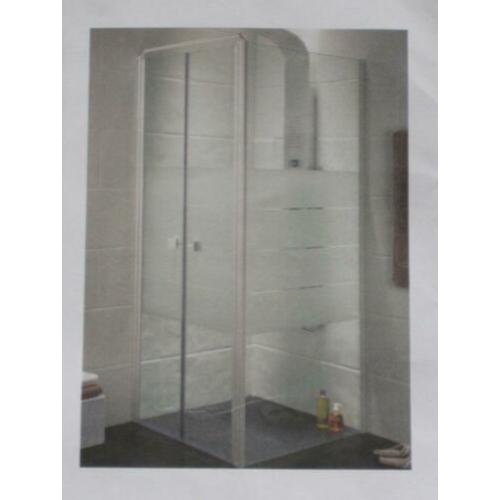 Saniscape Intense Line Chrome Douchecabine Compleet Nieuw