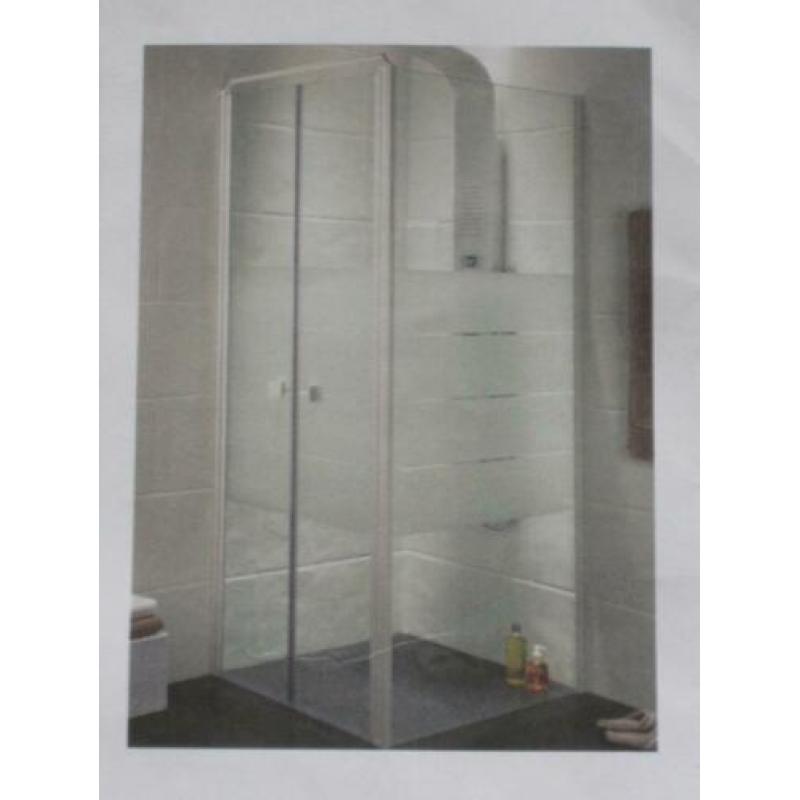 Saniscape Intense Line Chrome Douchecabine Compleet Nieuw