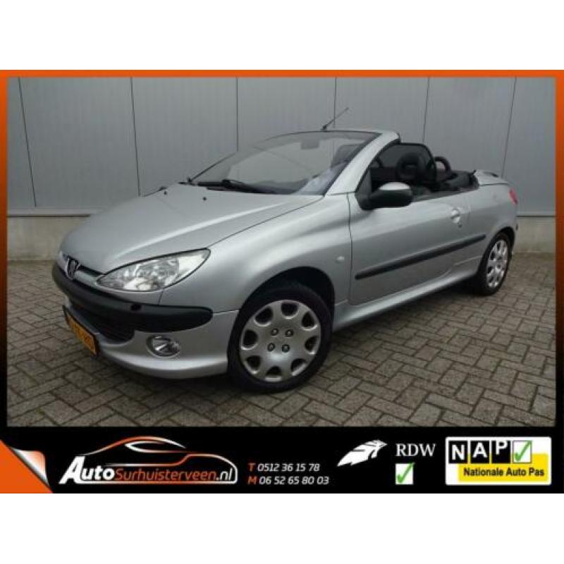 Peugeot 206 CC 2.0-16V Leder Windscherm Airco Cruise