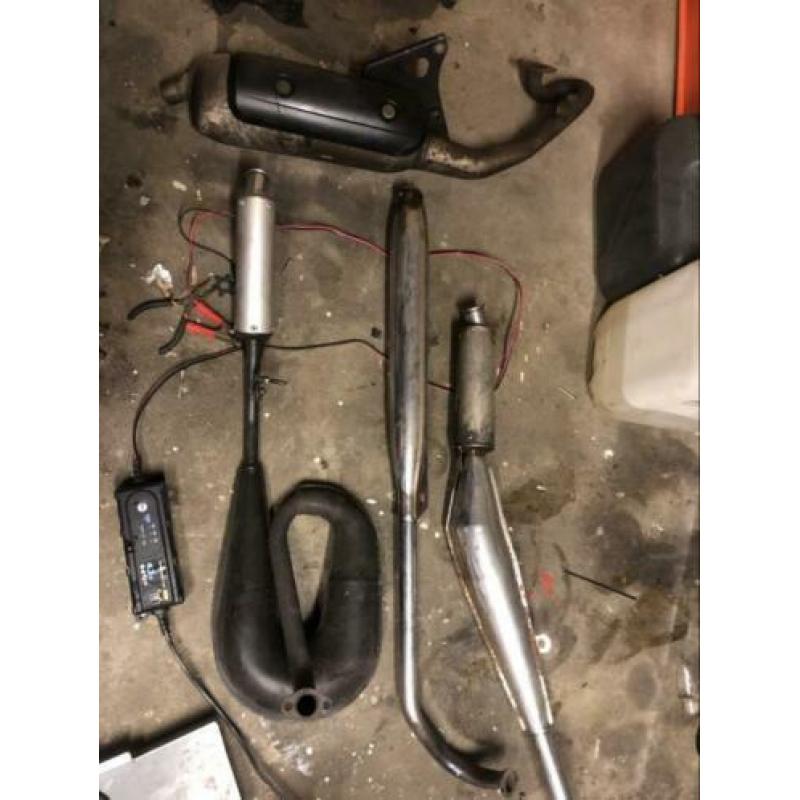 Uitlaat puch tomos aerox