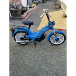 Zeer nette Tomos a35 blauw kenteken