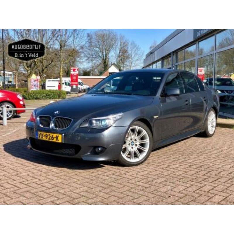 BMW 5-serie 523i High Executive AUT M-Pakket, Xenon, Leder,